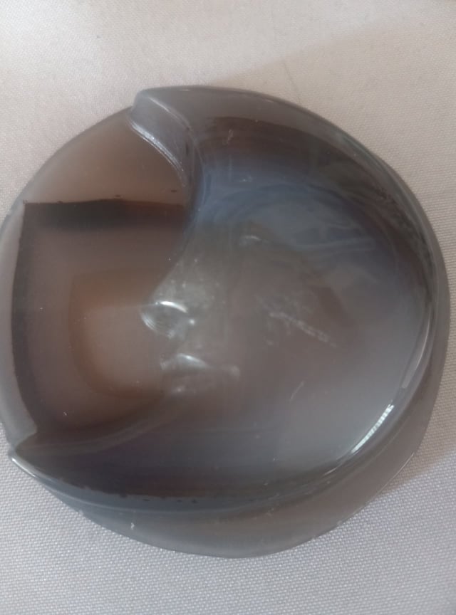 hand Carved Moon Face Agate
