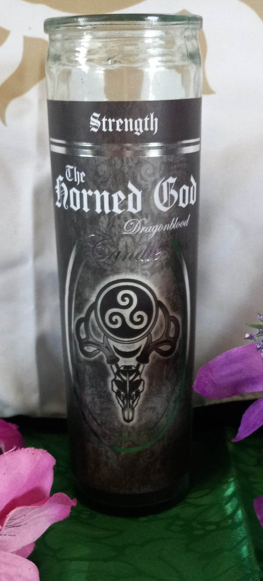 7 Day Glass Ritual Candle - *New* The Horned God