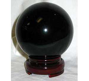 80 mm Black Crystal Ball