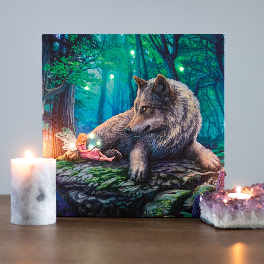 FAIRY STORIES LIGHT UP CANVAS PRINT BY LISA PARKER (Free Shipping)