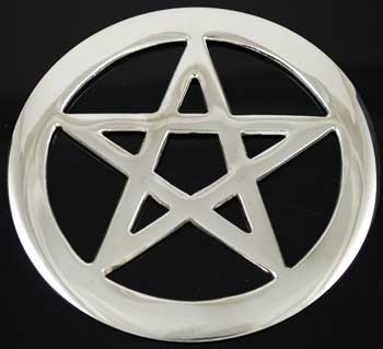 Pentagram altar tile 4"