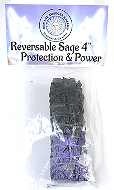 4" Protection & Power reversable smudge stick