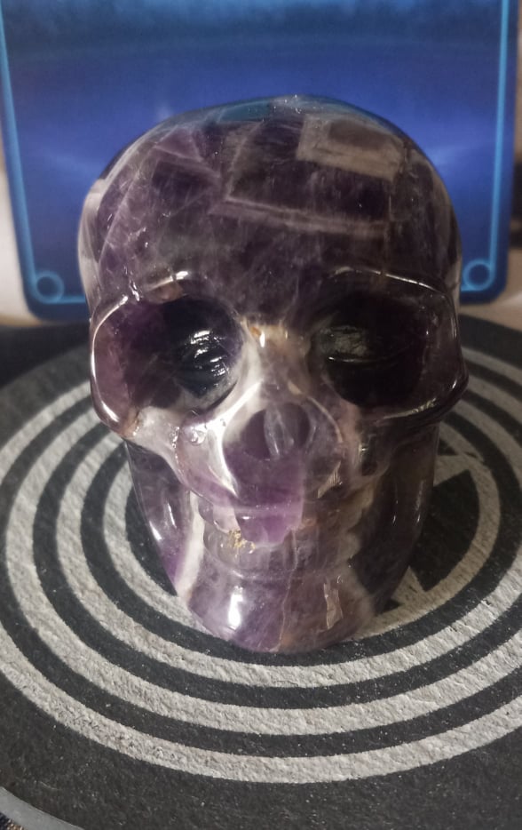 Ameythst Crystal Skull - Click Image to Close