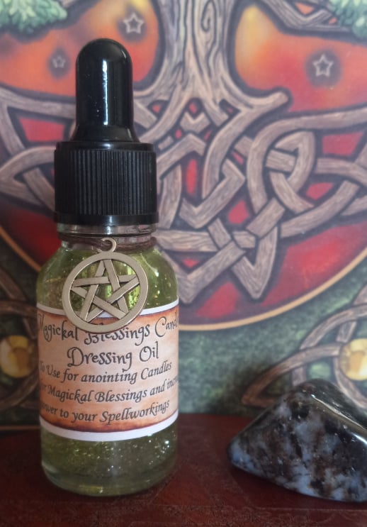 Magickal Blessings Anoiting Oil - Click Image to Close