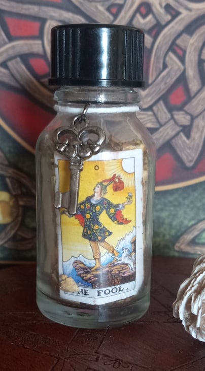 The Fool Mini Tarot Jar - Click Image to Close