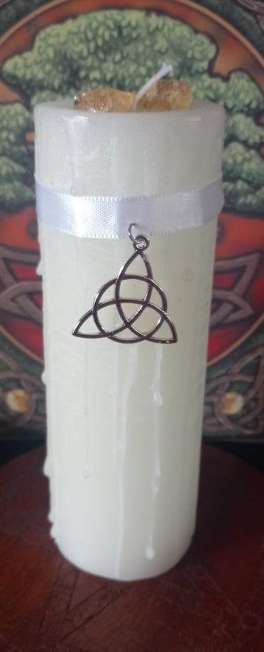 As Above So Below Blessing & Hope Spell Pillar - Click Image to Close