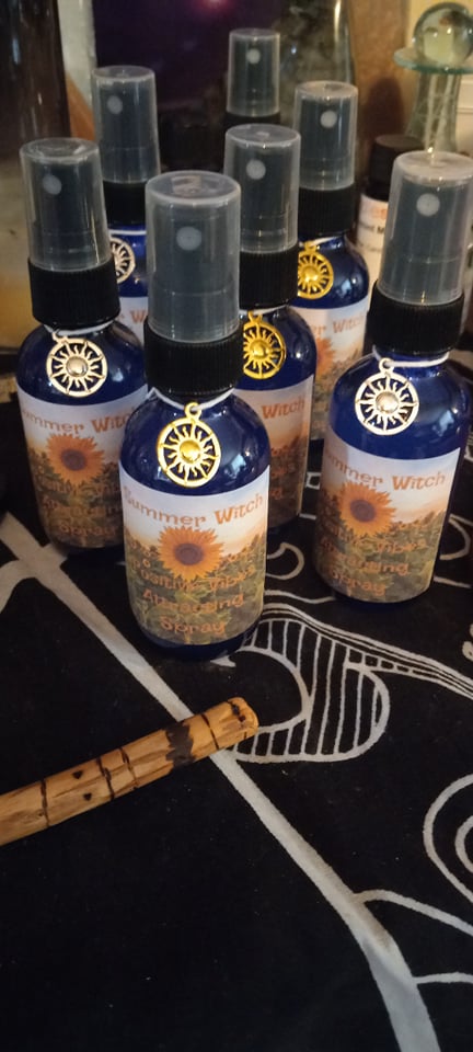 Summer Witch Spray - 2 ounce bottle - Click Image to Close