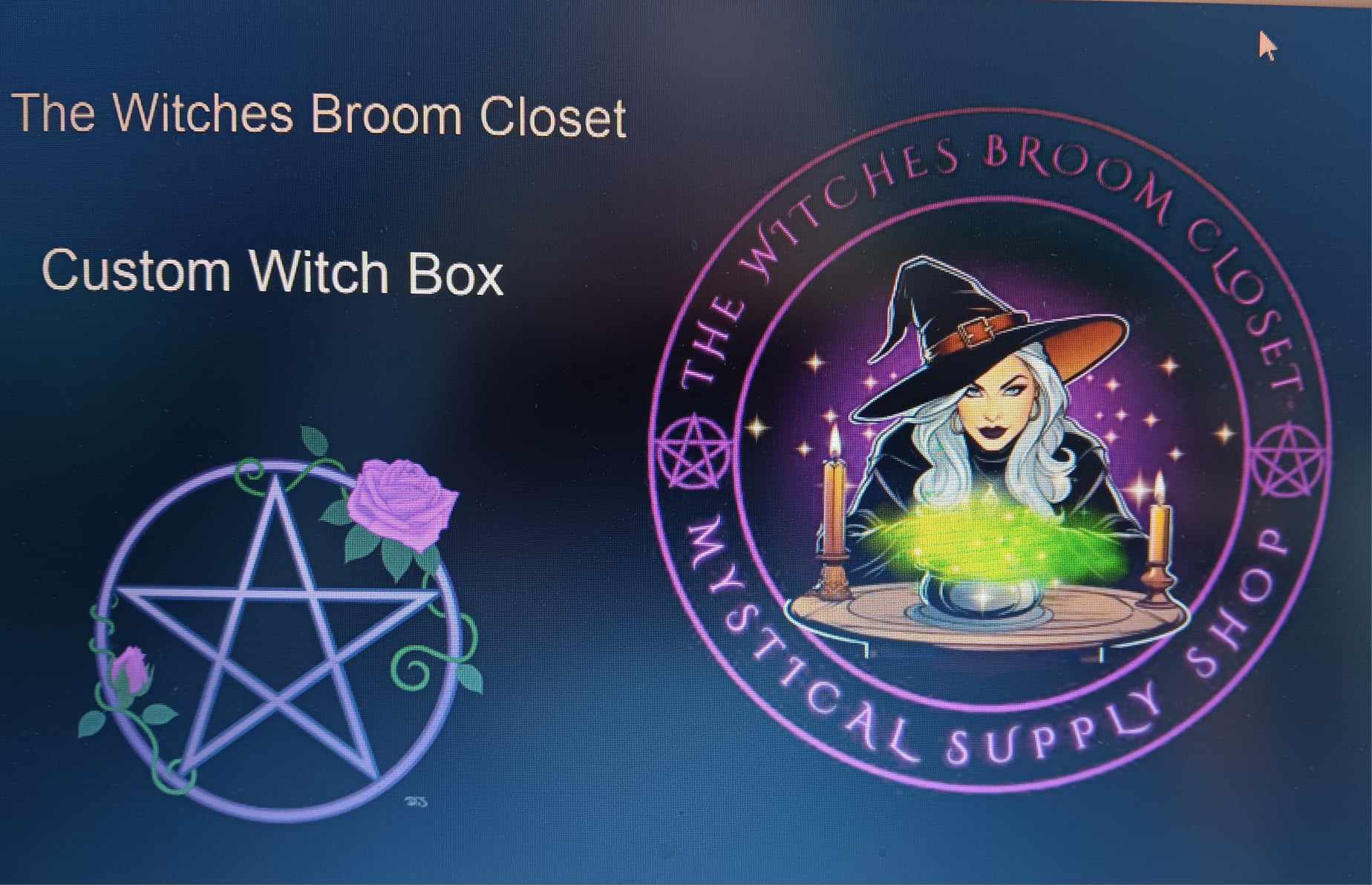 Custom Intention Witchbox ( Please Put what kind of Box you are wanting ex Birthdayzodiac,love,money,protection Goddess Devotion