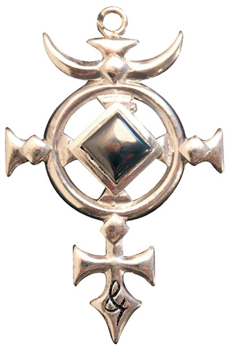 Cross of St. Michael, Hematite for Protection - Click Image to Close