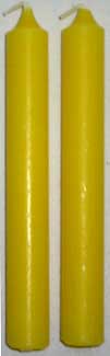 Yellow Chime Candle 20 pack - Click Image to Close