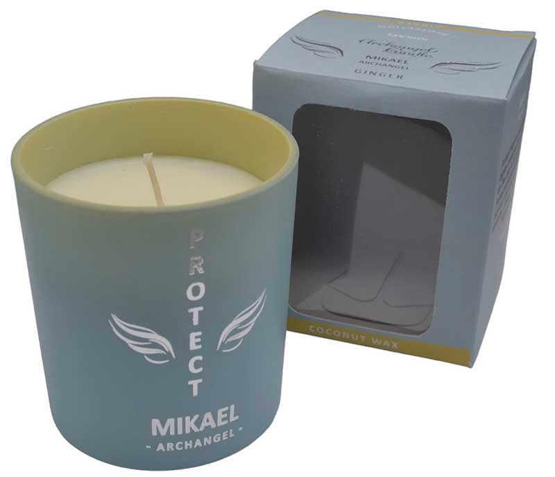 Mikael Protection archangel candle - Click Image to Close