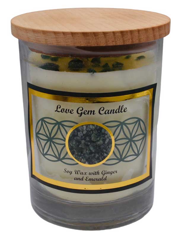 Love gem stone soy candle - Click Image to Close