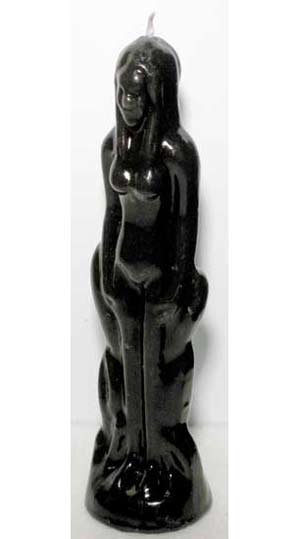Black Female candle - Click Image to Close