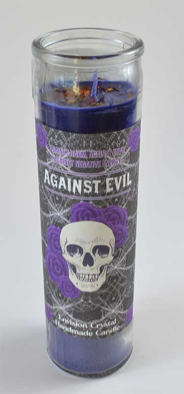 Against Evil aromatic jar candle - Click Image to Close