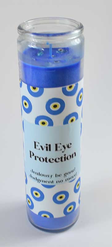 Evil Eye Protection aromatic jar candle - Click Image to Close
