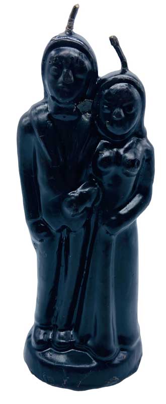 Black Marriage candle - Click Image to Close