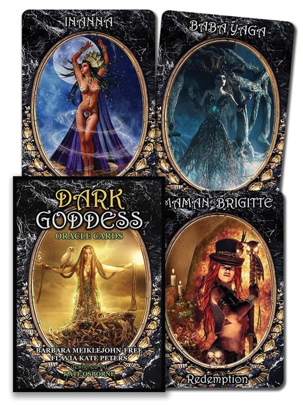 Dark Goddess oracle by Meiklejohn-Free & Peters - Click Image to Close