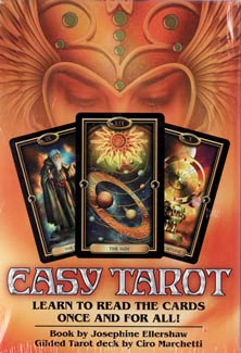 Easy Tarot deck & book - Click Image to Close
