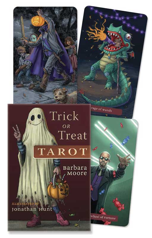 Trick or Treat tarot (dk & bk) by Jonathan Hunt - Click Image to Close