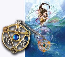 Elemental Water Talisman and Card - Click Image to Close