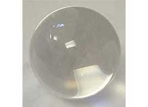 110 mm Clear Crystal Ball - Click Image to Close