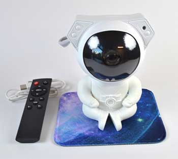 7" Astronaut Projection Lamp - Click Image to Close