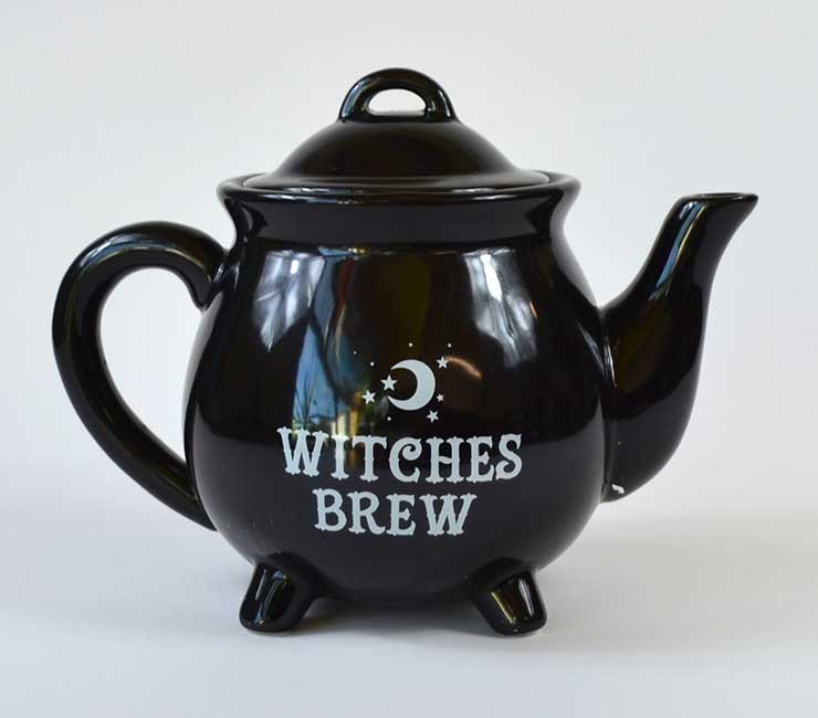 5 1/2" Witches Brew tea pot - Click Image to Close