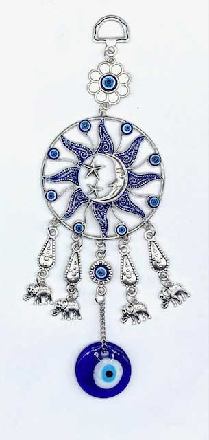 Celestial Evil Eye wall hanging - Click Image to Close