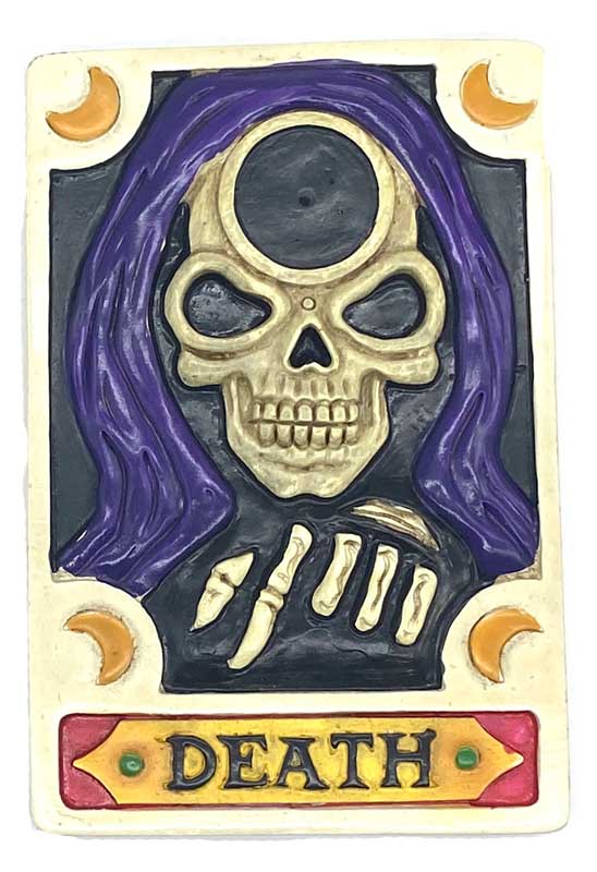 5" Death tarot card burner - Click Image to Close
