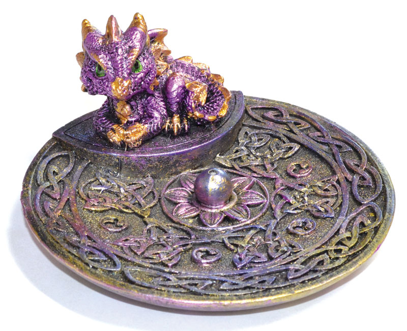 4 1/4" Purple Dragon burner - Click Image to Close