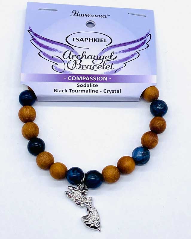 8mm Archangel Tsaphkiel Compassion bracelet - Click Image to Close