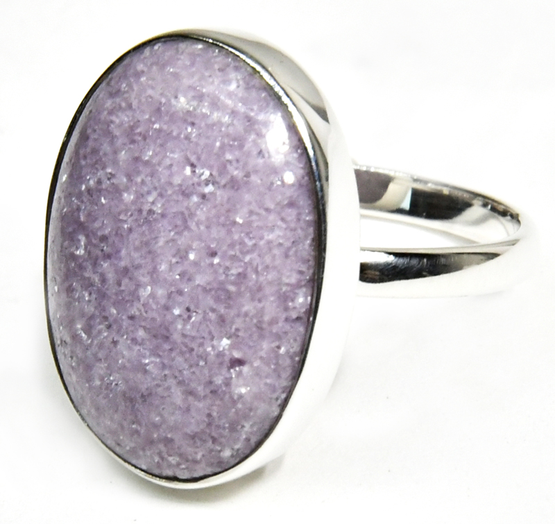 Lepidolite ring Size 7 - Click Image to Close