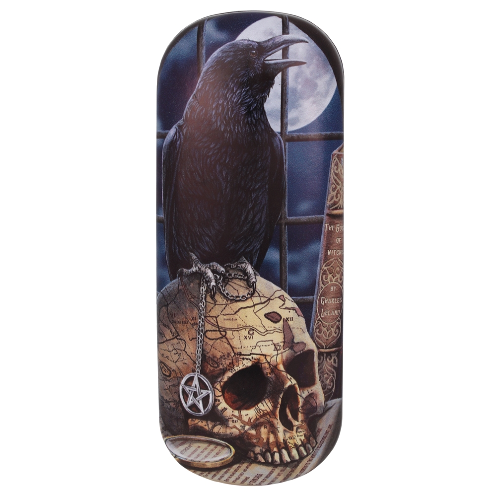 Salem (Raven) Eye Glass Case by Lisa Parker - Click Image to Close