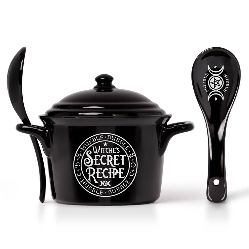 Witches Secret Recipe Bowl - Click Image to Close