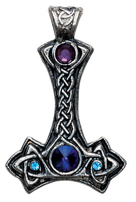 Thor's Hammer Pendant for Personal and Psychic Protection - Click Image to Close