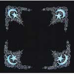 Celtic Moon altar cloth or scarve 36" x 36" - Click Image to Close