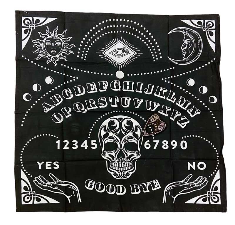 24"x24" Ouija, Black mat - Click Image to Close