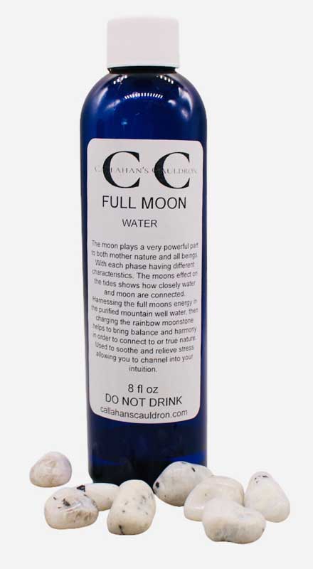 8oz Full moon water - Click Image to Close