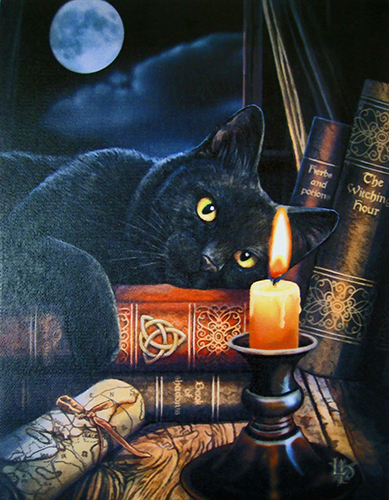 Witching Hour Canvas Art Print by Lisa Parker - Click Image to Close