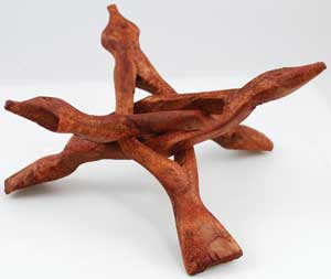 3 Legged Wooden stand 6" - Click Image to Close